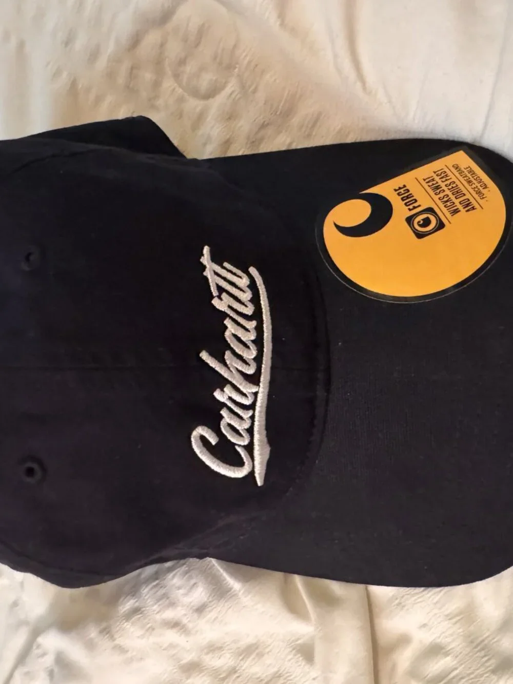 Carhartt Force Canvas Cap Black Cursive NWT